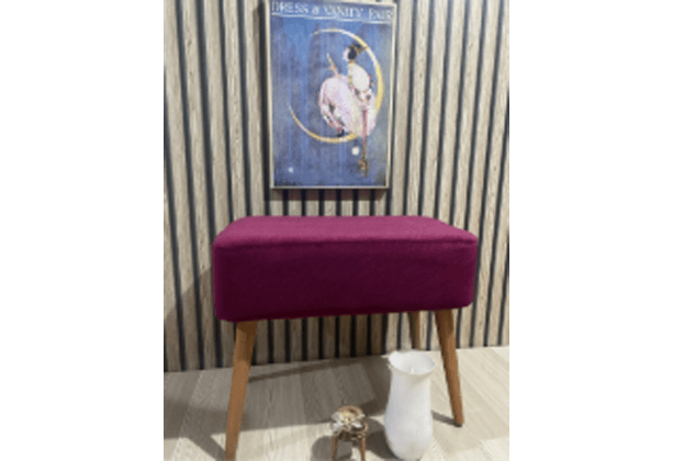 Koltuk döşeme PUF,MÜRDÜM ,ESTETİK MODERN AHŞAP AYAK, MÜ